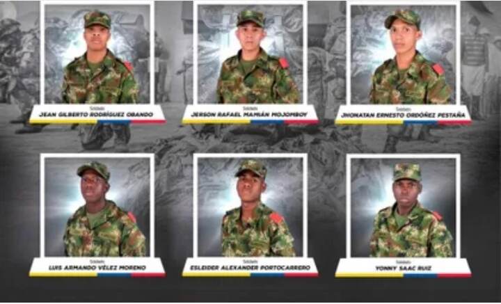 En ataque de las disidencias de las «FARC» Mueren Seis Soldados