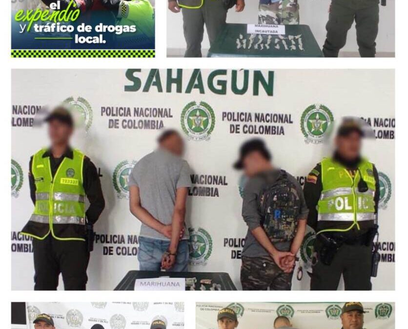 ‘Plan contra el expendio y tráfico local de estupefacientes’, permitió la captura cinco hombres en Córdoba