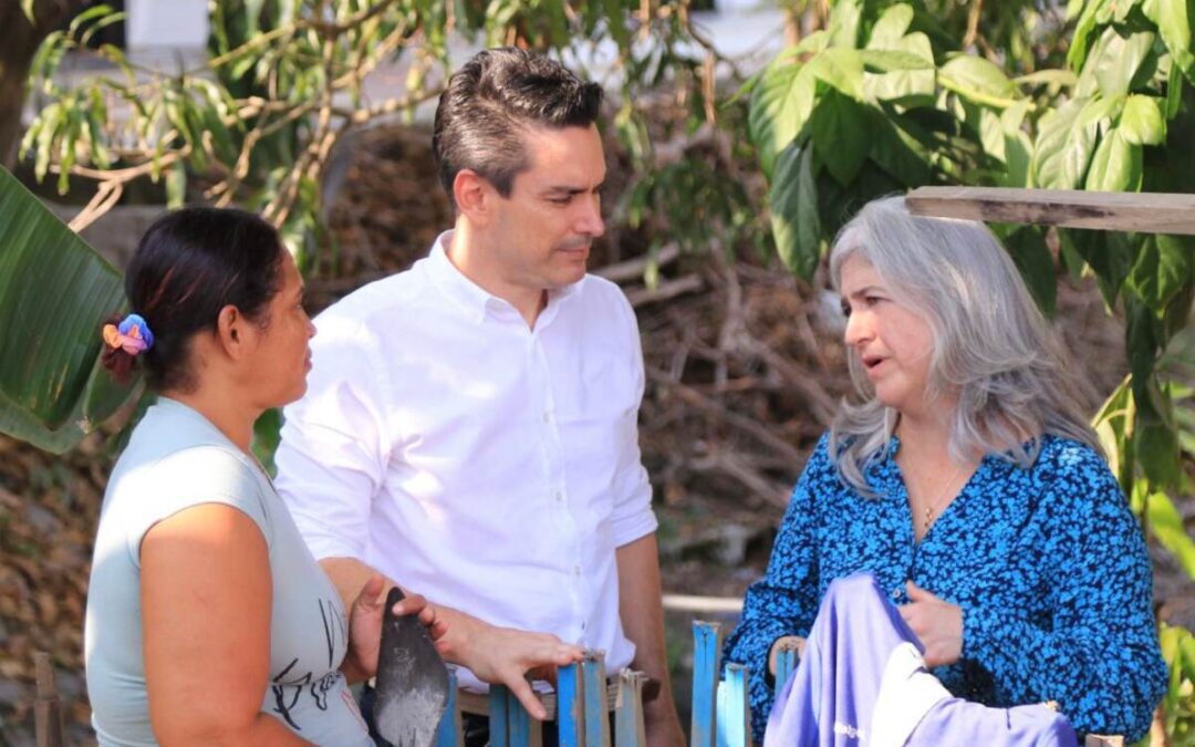 Alcalde de Montería y Ministra de Vivienda visitaron Ranchos del Inat