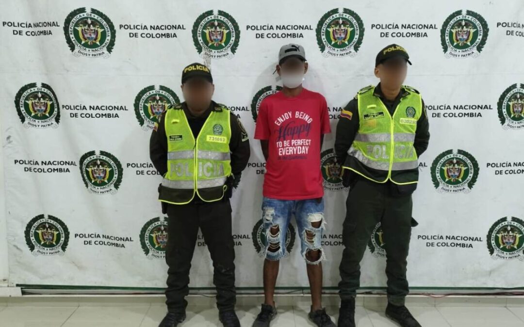 Capturado un hombre en Montería por el delito  de lesiones personales 