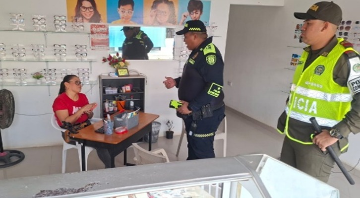 Blindaje al comercio: Policía de Montería lanza ofensiva preventiva contra el hurto en locales